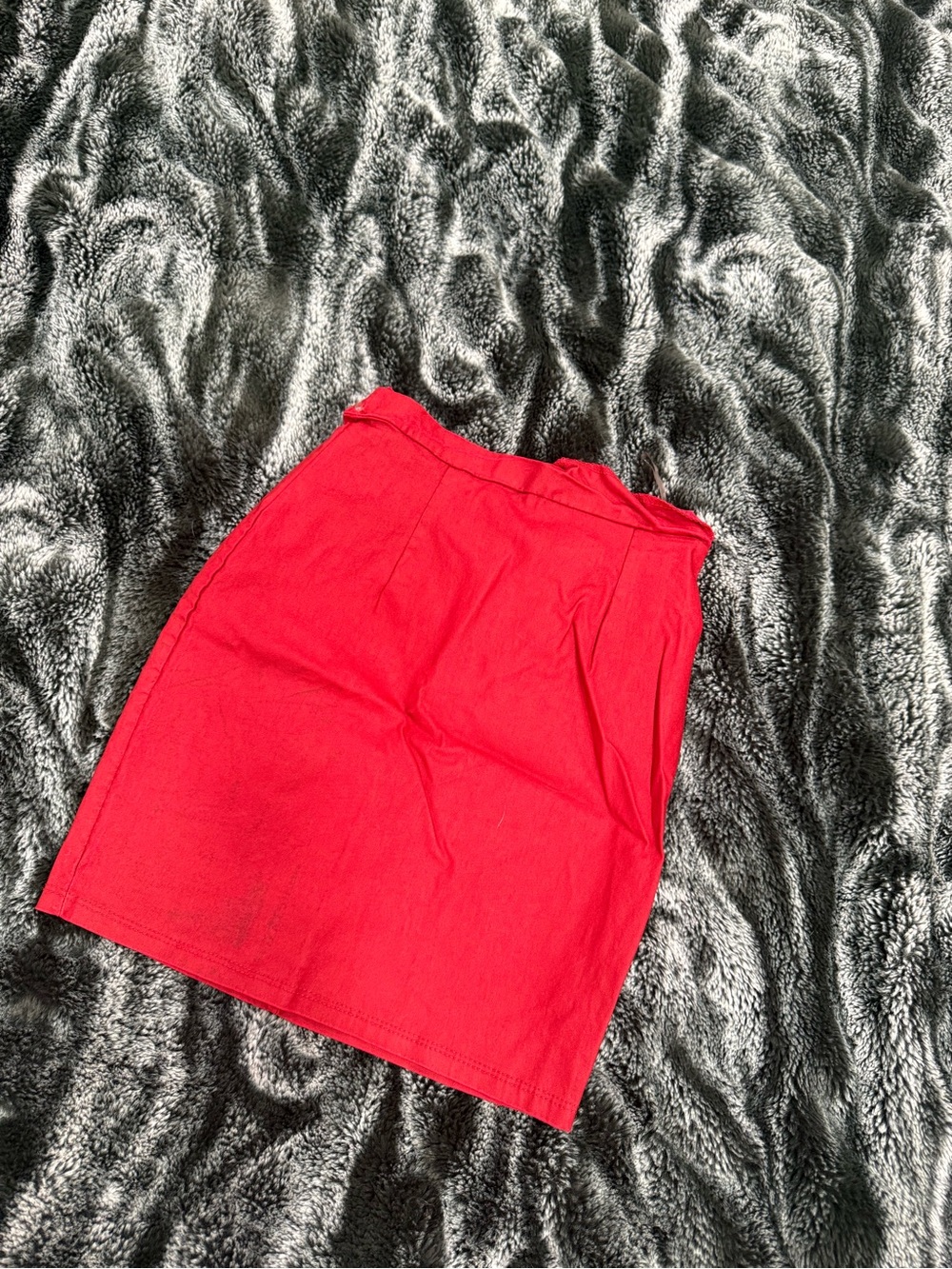 Windsor Vibrant Red Mini Skirt